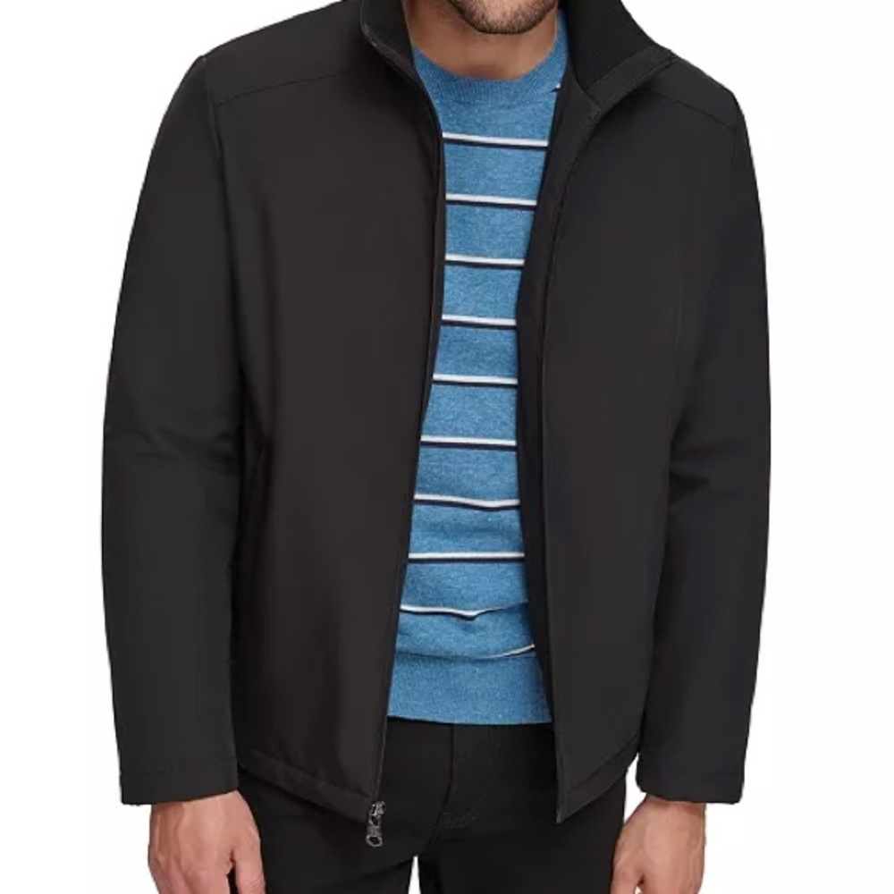 Calvin Klein Men's Classic Midweight Stand Collar Jacket